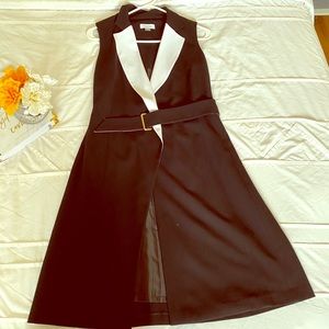 Calvin Klein Belted Dress